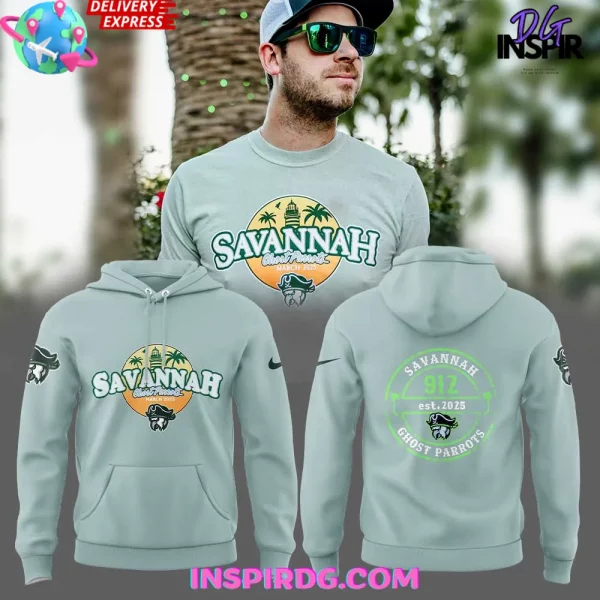 Savannah Ghost Pirates Parrots Style Hawaiian Hoodie