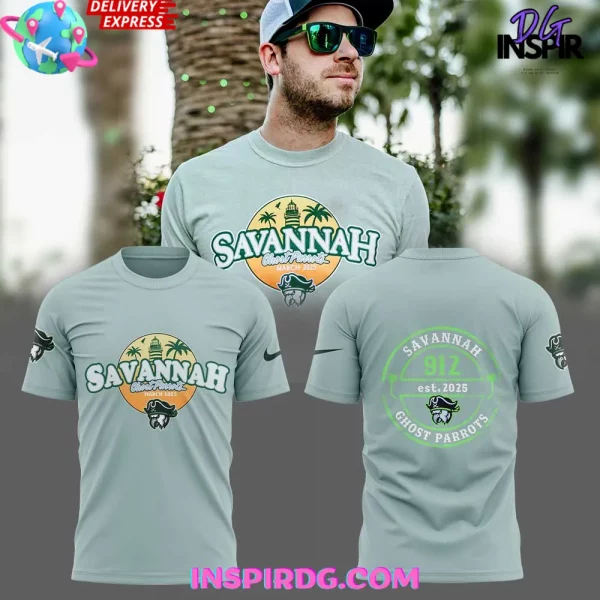 Savannah Ghost Pirates Parrots Style Hawaiian T-shirt