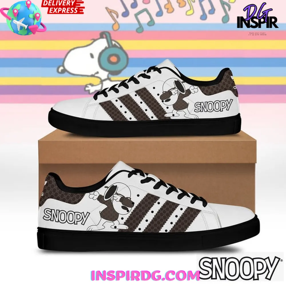 Snoopy Groove Limited Edition Stan Smith Sneakers Snoopy Groove Limited Edition Stan Smith Sneakers