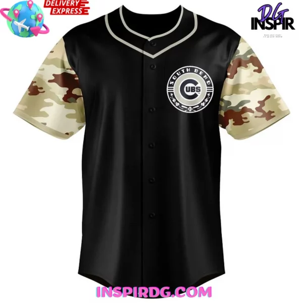 South Bend Cubs x 2025 Military Appreciation Night Baseball Jersey