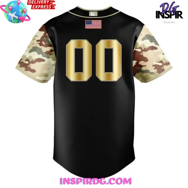 South Bend Cubs x 2025 Military Appreciation Night Baseball Jersey