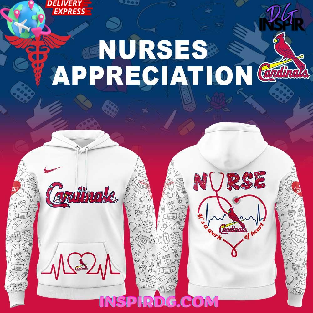 St.Louis Cardinals Nurses Appreciation 2025 Hoodie St.Louis Cardinals Nurses Appreciation 2025 Hoodie