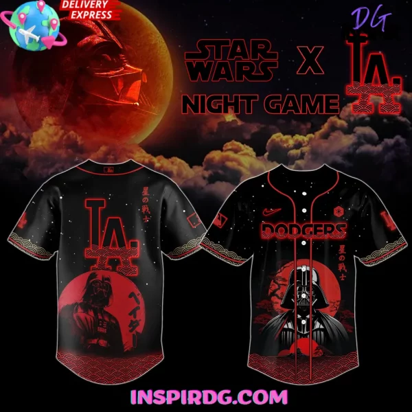 Star Wars x Los Angeles Dodgers Limited Edition Baseball Jersey