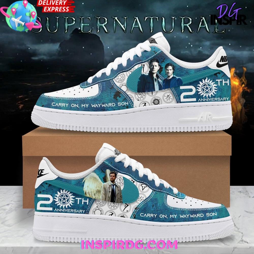 Supernatural 20th Aniversary Limited Edition Nike Air Force 1 Supernatural 20th Aniversary Limited Edition Nike Air Force 1