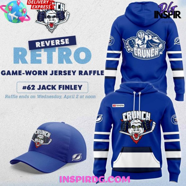Syracuse Crunch Jack Finley Reverse Retro 2025 Hoodie