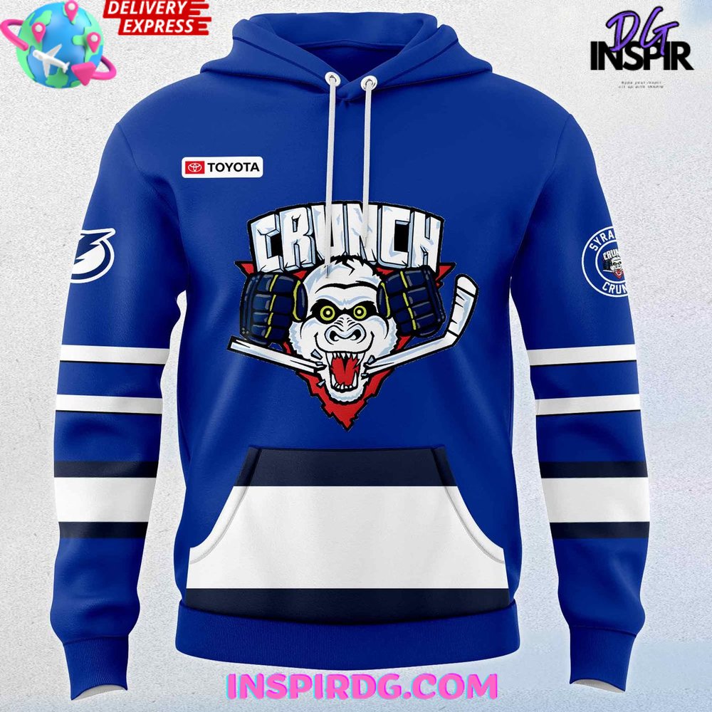Syracuse Crunch Jack Finley Reverse Retro 2025 Hoodie Syracuse Crunch Jack Finley Reverse Retro 2025 Hoodie