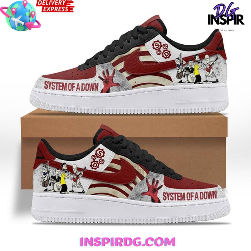 System of a Down Special Edition Nike Air Force 1 System of a Down Special Edition Nike Air Force 1