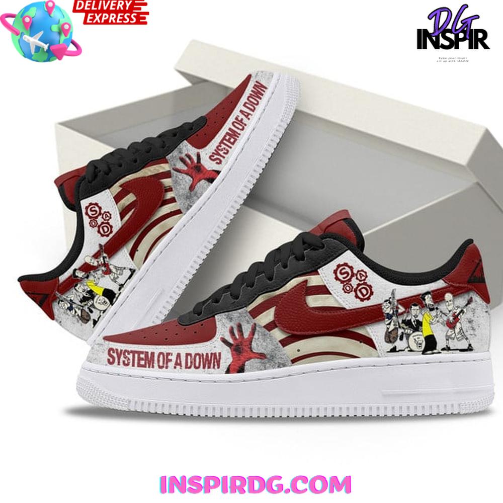 System of a Down Special Edition Nike Air Force 1 System of a Down Special Edition Nike Air Force 1