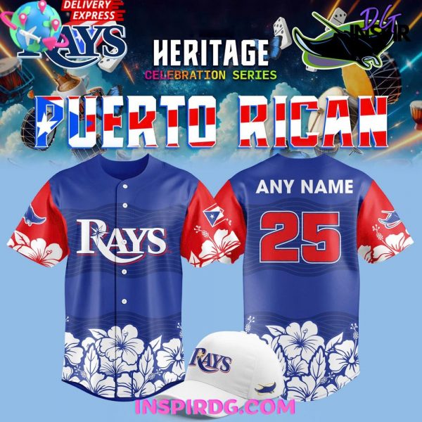 Tampa Bay Rays Puerto Rican Heritage Night 2025 Baseball Jersey