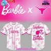 Texas Longhorns x 2025 Barbie Night Special Baseball Jersey