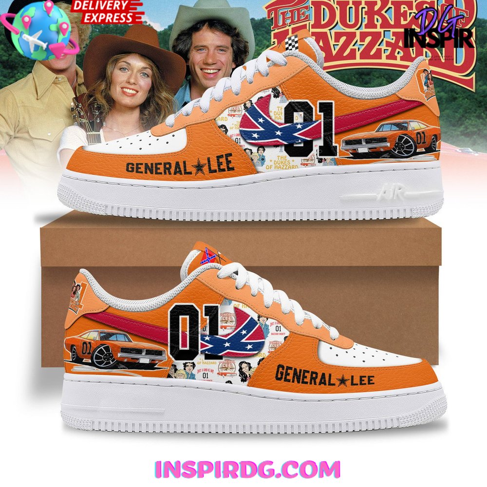 The Dukes of Hazzard General Lee Limited Edition Nike Air Force 1 The Dukes of Hazzard General Lee Limited Edition Nike Air Force 1