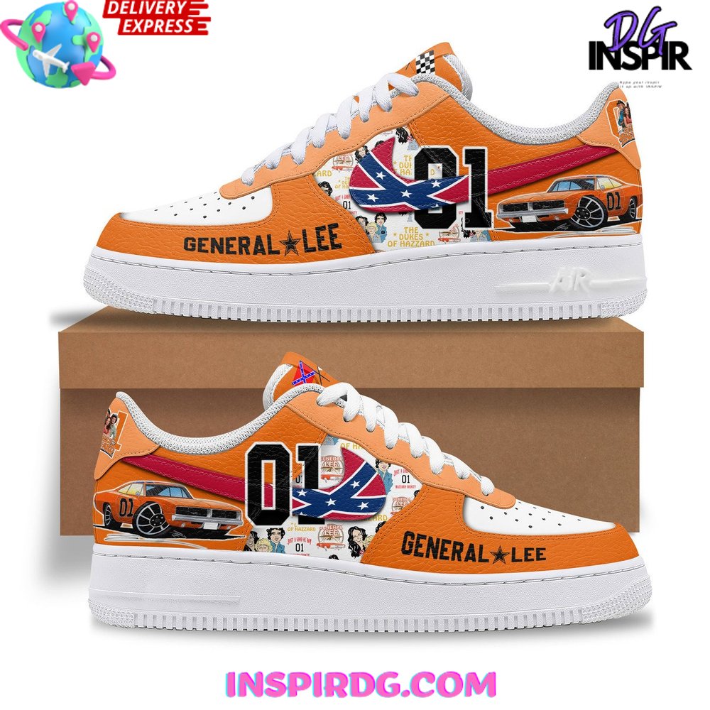 The Dukes of Hazzard General Lee Limited Edition Nike Air Force 1 The Dukes of Hazzard General Lee Limited Edition Nike Air Force 1