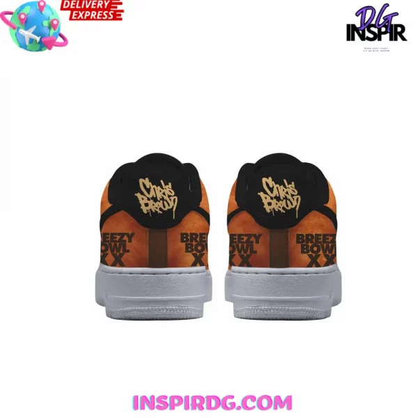 King Of RNB Chris Brown Limited Edition Nike Air Force 1