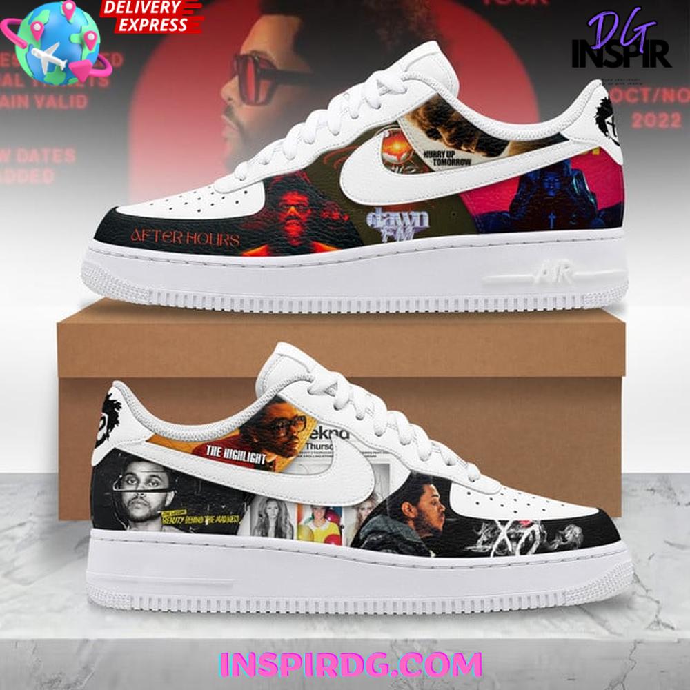 The Weeknd All Albums Limited Edition Nike Air Force 1 The Weeknd All Albums Limited Edition Nike Air Force 1