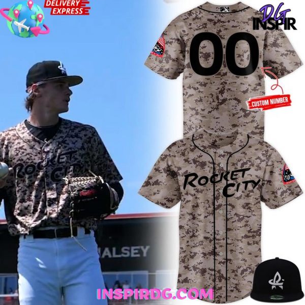 Trash Pandas 2025 Armed Forces Baseball Jersey