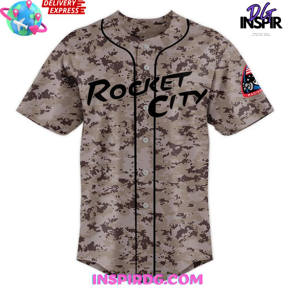 Trash Pandas 2025 Armed Forces Baseball Jersey Trash Pandas 2025 Armed Forces Baseball Jersey