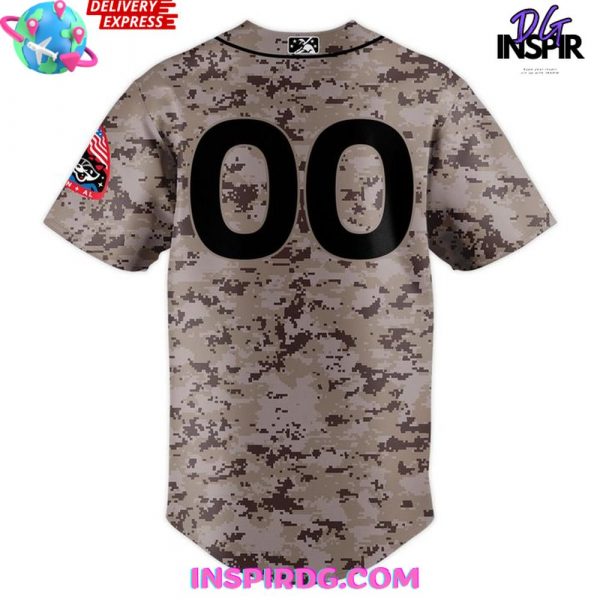 Trash Pandas 2025 Armed Forces Baseball Jersey