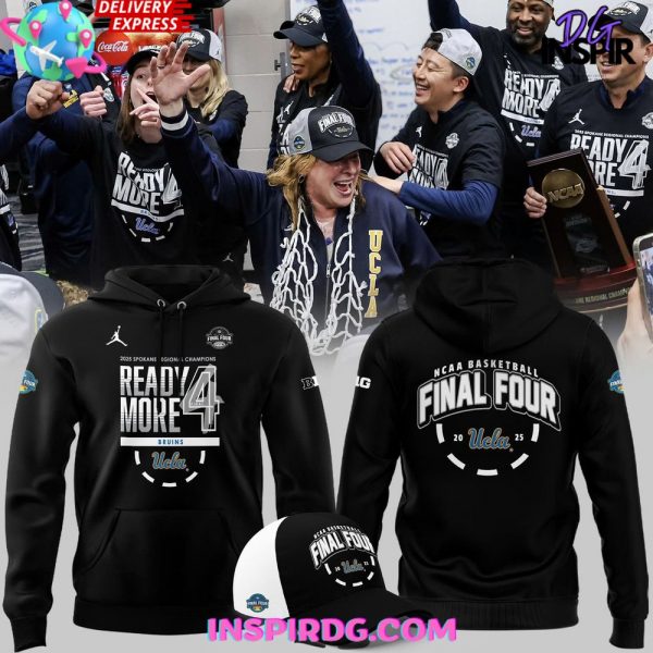 UCLA Bruins 2025 Final Four Regional Champions Locker Room Hoodie
