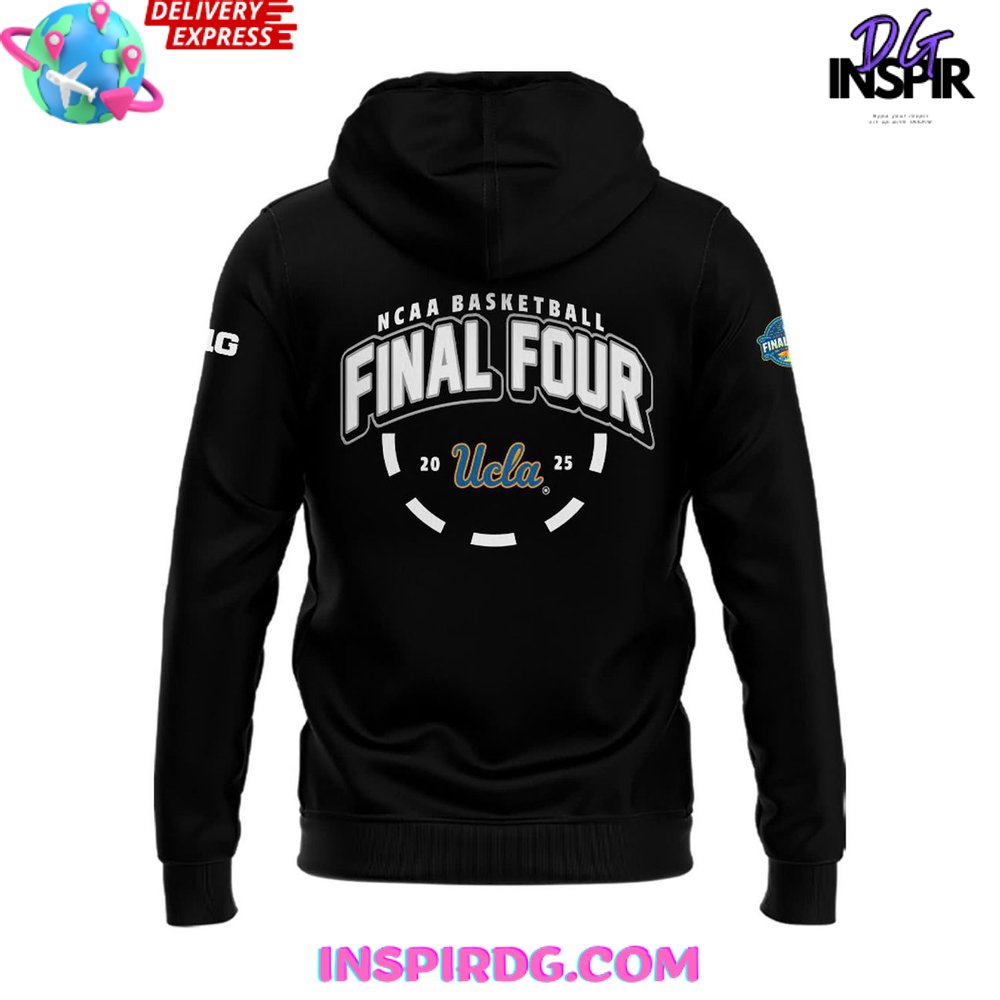 UCLA Bruins 2025 Final Four Regional Champions Locker Room Hoodie UCLA Bruins 2025 Final Four Regional Champions Locker Room Hoodie