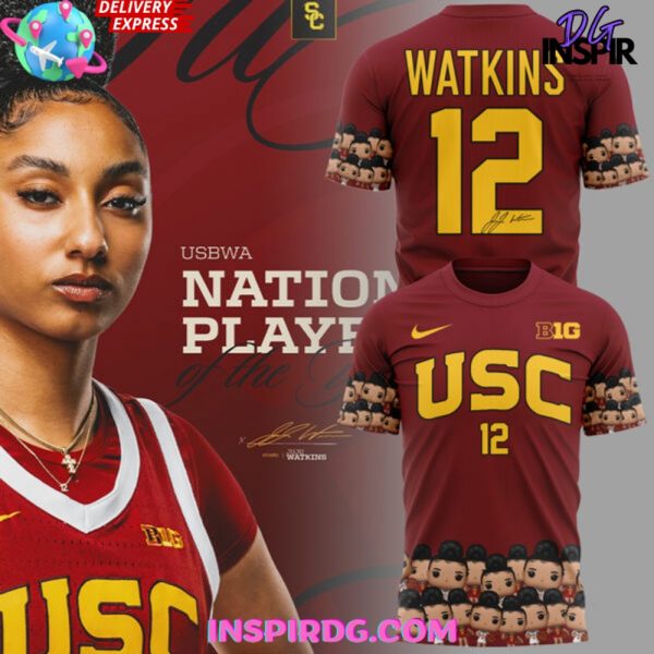 USC Trojans JuJu Watkins Player of the Year Special T-Shirt