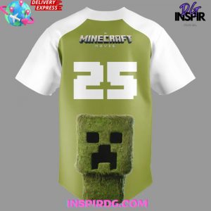 Boston Red Sox A Minecraft Movie 2025 Baseball Jersey