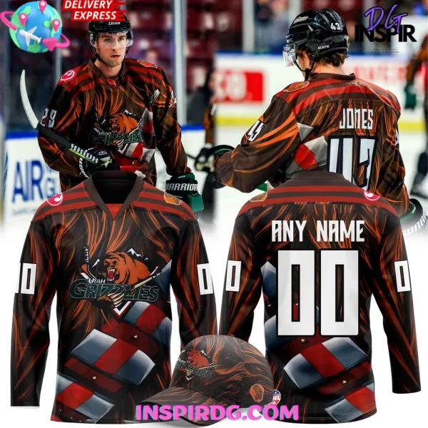 Utah Grizzlies x Galaxy 2025 Hockey Jersey