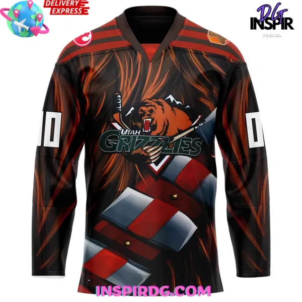 Utah Grizzlies x Galaxy 2025 Hockey Jersey