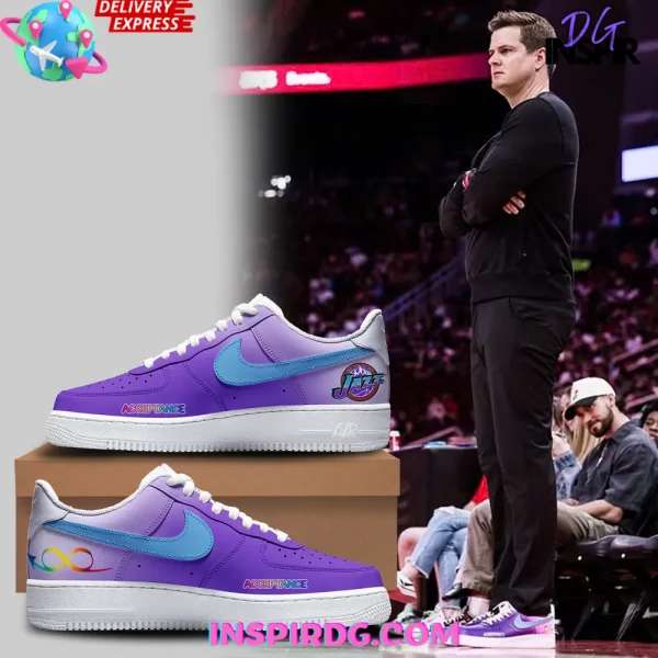 Utah Jazz Acceptance Limited Edition Nike Air Force 1