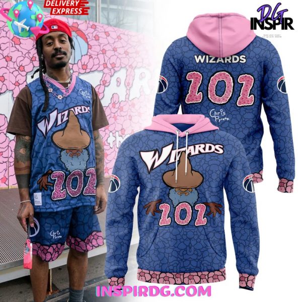 Washington Wizards Chris Pyrate Cherry Blossom 2025 Hoodie