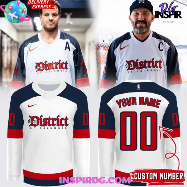 Washington Wizards x 2025 The District Of Columbia Hockey Jersey