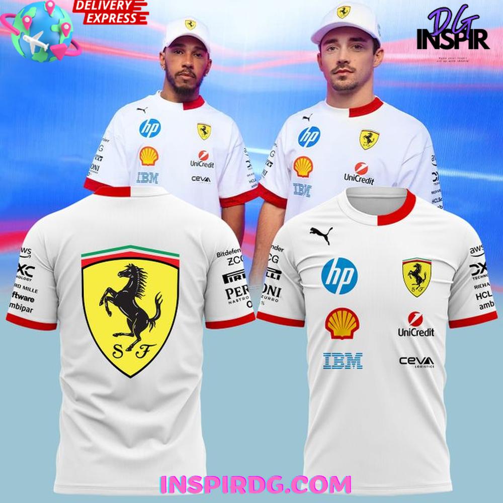 PUMA Scuderia Ferrari F1 2025 Driver�s T-Shirt
