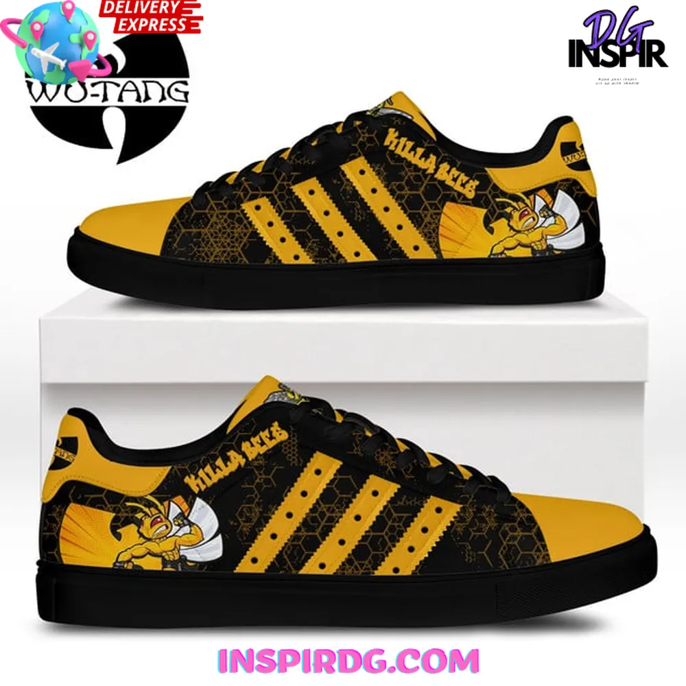 Wu-Tang Clan Killa Bees Limited Edition Stan Smith Shoes Wu-Tang Clan Killa Bees Limited Edition Stan Smith Shoes