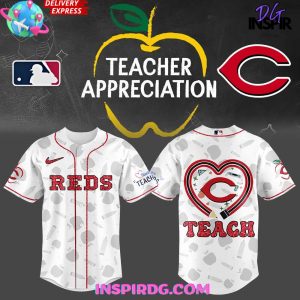 Cincinnati Reds Teacher Appreciation 2025 Baseball Jersey