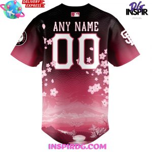 San Francisco Giants Cherry Blossom 2025 Baseball Jersey