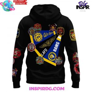 Los Angeles Rams x Kevin Leonel LAFD 2025 Hoodie 3