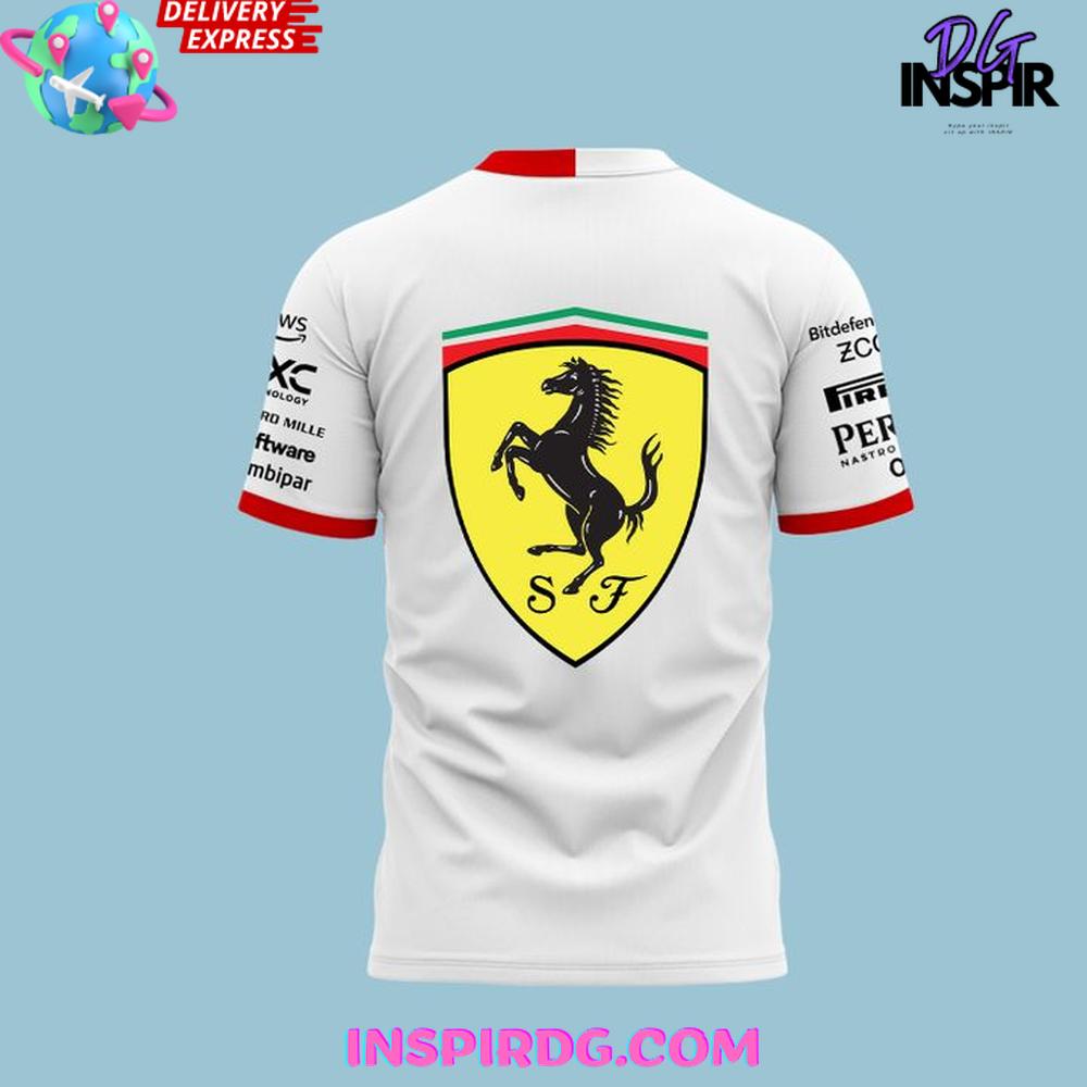 PUMA Scuderia Ferrari F1 2025 Driver's T-Shirt PUMA Scuderia Ferrari F1 2025 Driver's T-Shirt