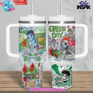 Green Day Revolution Radio Special Stanley Tumbler Cup 3