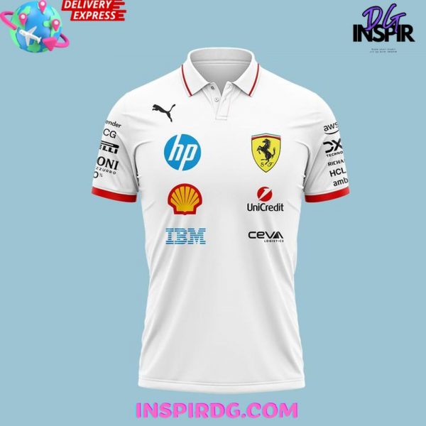 PUMA Scuderia Ferrari F1 2025 Driver’s Polo Shirt