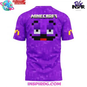 McDonalds A Minecraft Movie Meal Special Grimace TShirt