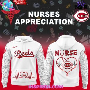Cincinnati Reds Nurses Appreciation 2025 Hoodie