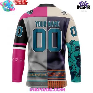 San Jose Barracuda 10th Anniversary Our Story Special Hockey Jersey