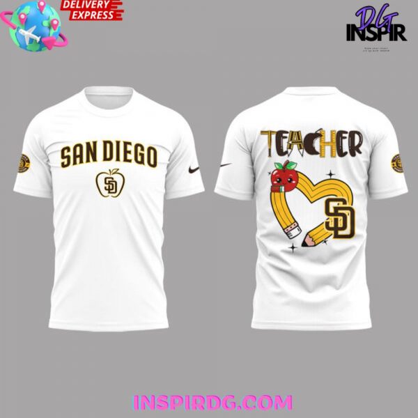 San Diego Padres x Teacher Appreciation Night 2025 Collection Shirt