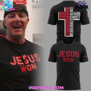 Arkansas Razorback Jesus Won 2025 T-Shirt