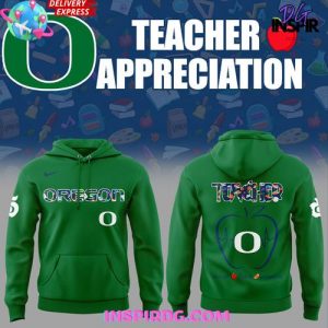 Oregon Ducks Teacher Appreciation 2025 Hoodie