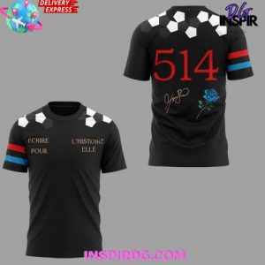 Montreal Roses Football 514 Signature 2025 Hoodie