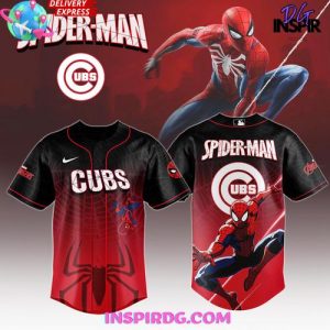 Chicago Cubs Spider Man Game Night 2025 Baseball Jersey