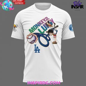 2025 One Piece Night x Los Angeles Dodgers Stadium T-Shirt