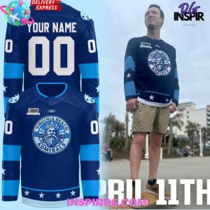 Norfolk Admirals 2025 Virginia Beach Official Hockey Jersey