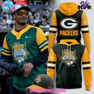 Green Bay Charity Softball Jordan Love Dark 2025 Hoodie