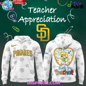 San Diego Padres Teacher Appreciation 2025 Hoodie